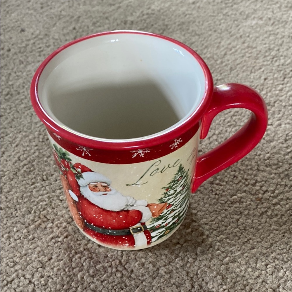 Festive Certified International Santa Claus Mug